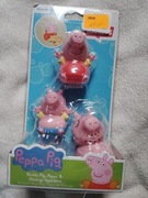 Świnka Peppa Figurki do wody 3szt. Praca zbiorowa