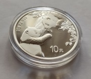 Panda Chiny 2023 Srebro 30 gram