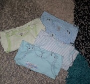 4szt używane śpiochy chłopięce roz 68