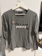 Terranova - damska bluzka w paski "Dream more" love rozmiar M