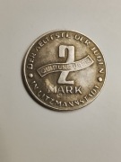 2 marki Getto Łódzkie 1943 kopia 