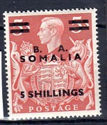 Kol. angielskie - Somalia B.A 1946 5 sh*