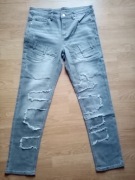 Spodnie męskie jeansowe