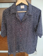 Rozpinana bluzka z krótkim rękawem  rozmiar L/XL