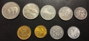 Chorwacja x 9, 1993+, zestaw monet