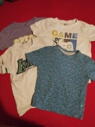 Zestaw koszulek chłopięcych, t-shirt r. 134-140