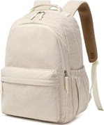 Plecak Szkolny Jumpopack Beżowy Aksamit Sztruksowy na laptopa nowy