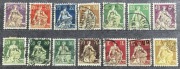 Szwajcaria, HELVETIA, Mi.101-110 kasowane