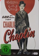 Charlie Chaplin 3 płyty DVD z filmami w metalowym pudełku + GRATIS