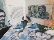 PWPW Szachy banknot testowy  + Folder UNC 1szt