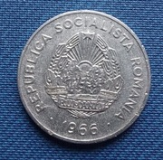 Moneta Rumunia 15 bani 1966