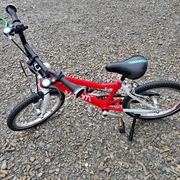 Rower woom 3 czerwony