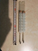 termometr szklany, przemysłowy, laboratoryjny 