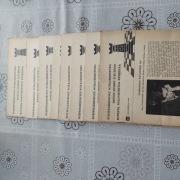 czasopismo szachowe Schweizerische Schachzeitung 1958