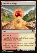 Karta MTG Sunbillow Verge