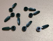 Klocek liść łodyga ciemnozielony - 100 szt.