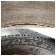 Koła Fiat Doblo Opel Combo felgi 5x98 opony zimowe 205/55 R16 Falken 2022