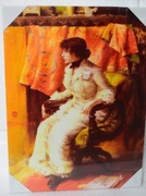 William Merritt - ,, W studiu'' 1884 , reprodukcja .