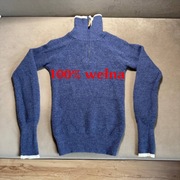 Sweter sportowy unisex, 100% wełna Vikafjell r. S - stan perfekt!