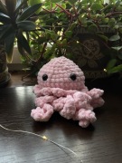 pluszak meduza na szydełku