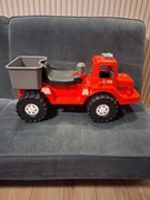 Duży samochód jezdzik pchacz bagażnik schowek