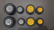 LEGO Technic – koła (55976 45982 41893 41896 56908 56145) – 16 sztuk