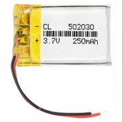 Bateria Akumulator Li-Polymer 3.7V 250mAh + PCM