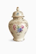 Porcelanowa urna Bavaria – ręcznie zdobiona, złocenia, vintage