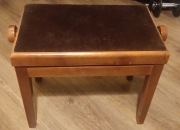 Ława-fotel regulowany do gry na pianinie