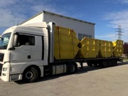 Kontener na gruz odpady budowlane złom bramowy MULDA HIGHER M7 7m3