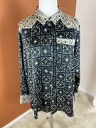 Koszula NEXT wzorzysta elegancka oversize 48