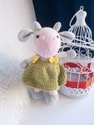 Przytulanka maskotka Krówka handmade urodziny