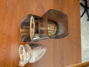 Tarka Szatkownica bębnowa 3w1 do warzyw sera orzechów 3 ostrza, przyssawka