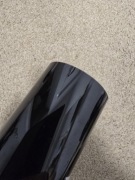 Folia dechroming czarny połysk 10x152