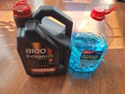Olej Motul 8100 X-clean EFE 5W-30 – Prawie pełny + Płyn do spryskiwacz