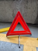 TRÓJKĄT SAMOCHODOWY OSTRZEGAWCZY HOMOLOGACJA ETUI