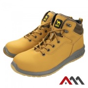 Buty BHP nubuk stalowy podnosek trzewiki ochronne