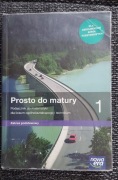 Prosto do matury -podręcznik do matematyki  dla liceum i technikum 1