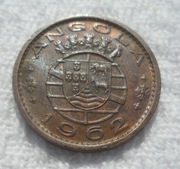 Angola Kolonia portugalska 20 centavo 1962 KM# 78 Ładny stan