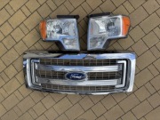 Ford f150 2014 lampy przód grill listwy nadkoli panel radia z wyśw.