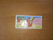 Zabawka z kinder niespodzianka papierowa instrukcja kangur K02 n.8