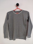 Bluzka szara w paski rozmiar 134