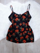 bluzka letnia, rozm. S, na ramiączkach, kwiaty, modna, kobieca