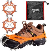 Raki na buty rozmiar 38-42/42-45/44-47 8 kolców