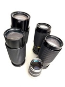 Obiektywy Canon FD soligor Tokina Olympus om voigtlander 