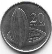 Ghana 20 pesewas 2007