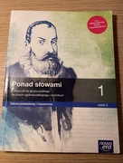 Ponad słowami 1 podręcznik do polskiego do liceum i technikum część 2