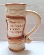 Stary kufel piwny, browary LWÓWEK, LEGNICA, CHOJNÓW