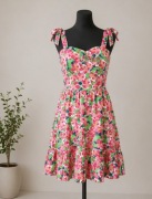 sukienka XXL sukienka pin-up girl kwiecista sukienka na lato floral print