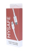 Kabel do iPhone USB-C do Lightning MYSAFE 1M  - box 